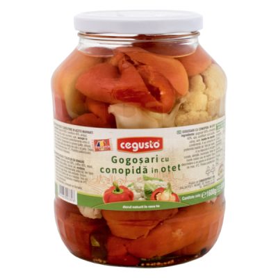 Gogoșari cu conopidă în oțet 1600g