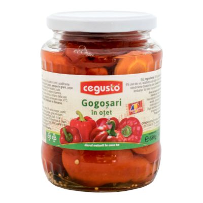 Gogoșari în oțet 680g