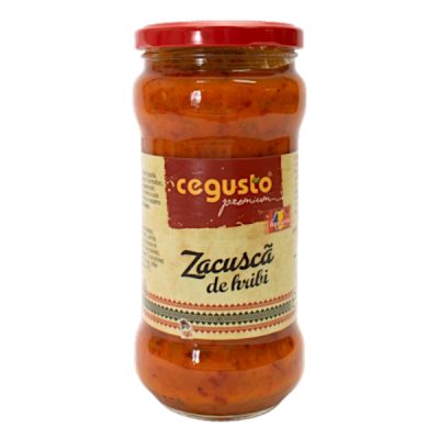 Zacuscă de hribi 350g