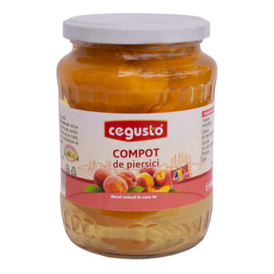 Compot de piersici 680g
