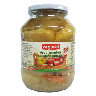 Ardei umpluți cu varză murată 1600g