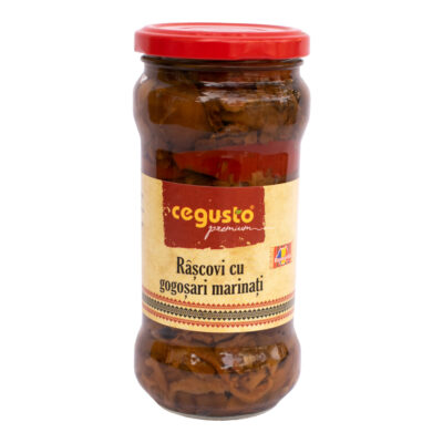 Râșcovi cu gogoșari marinați 350g