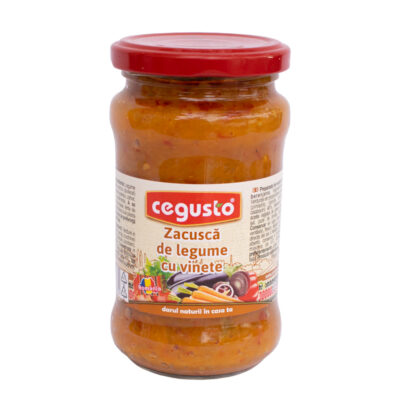 Zacuscă de legume cu vinete 300g