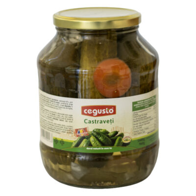 Castraveți în oțet 1600g
