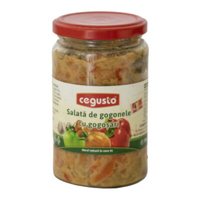 Salată de gogonele cu gogoșari 350g